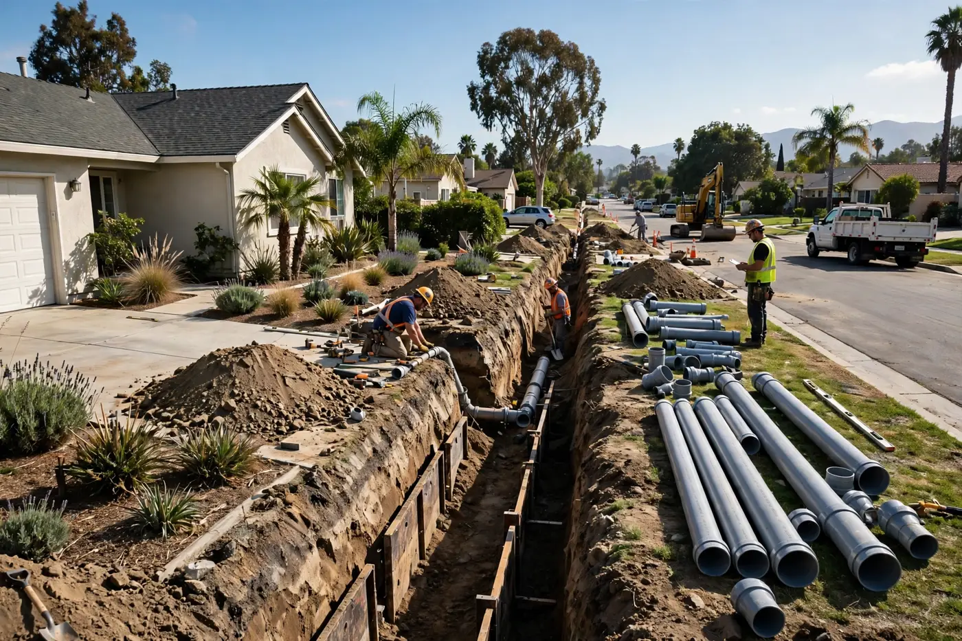 Sewer Line Replacement